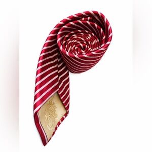 Classic Red Stripe Men’s Tie